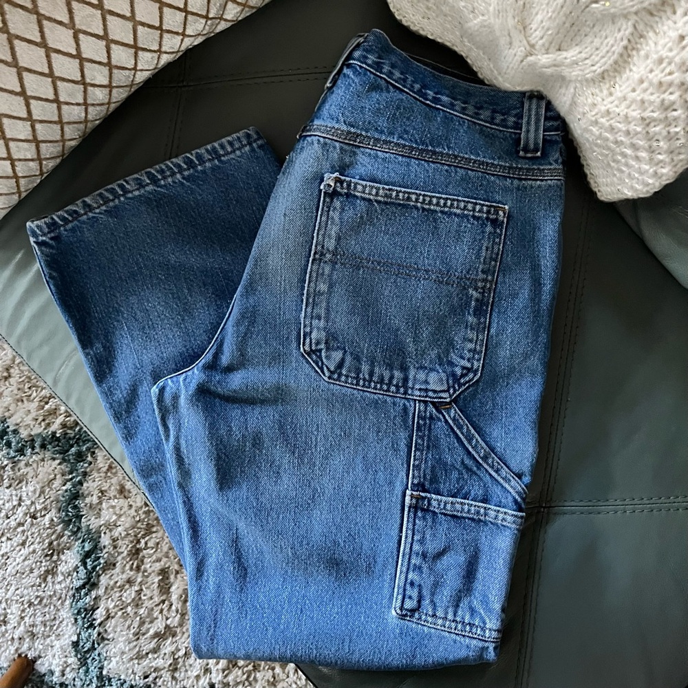VINTAGE Mens CARPENTER PainterJEANS Size 34 x 30